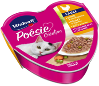 Vitakraft Poésie Tray Chicken and vegetables White Sauce (3pack)